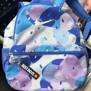 Nike Kids Backpack - Blue and Purple